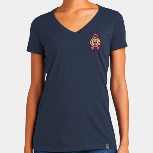 Ladies Heritage Blend V Neck Tee Thumbnail